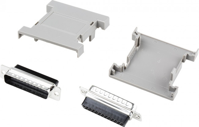 D Sub Adapter Male 25 Way D-Sub to Male 25 Way D-Sub