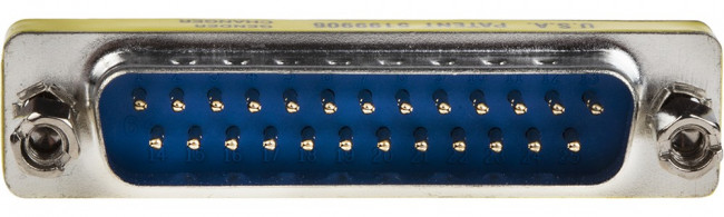 D Sub Adapter Male 25 Way D-Sub to Male 25 Way D-Sub