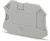 Крышка концевая D-UT 2,5/4-TWIN /2,2mm, для винтовых клемм UT 2,5..4-TWIN, серая