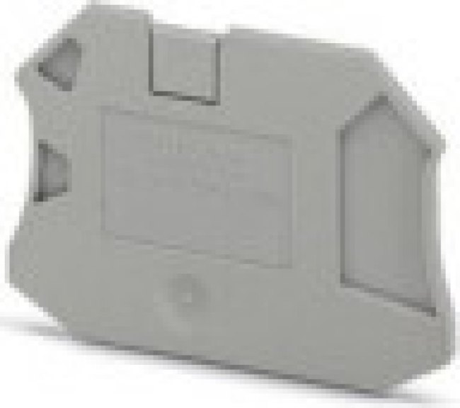 Крышка концевая D-UT 2,5/4-TWIN /2,2mm, для винтовых клемм UT 2,5..4-TWIN, серая Крышка концевая D-UT 2,5/4-TWIN /2,2mm, для винтовых клемм UT 2,5..4-TWIN, серая