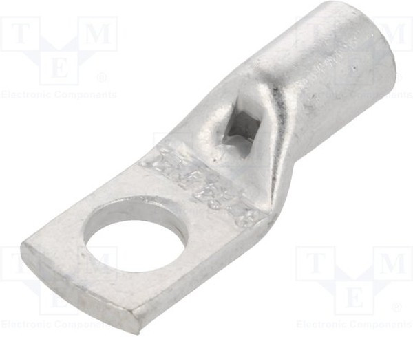 BM 01637, Наконечник: кольцевой трубчатый, M8, 25мм2, обжим, на провод, медь