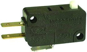 V3-3057, MICROSWITCH, PIN PLUNGER, SPDT 10A 250V
