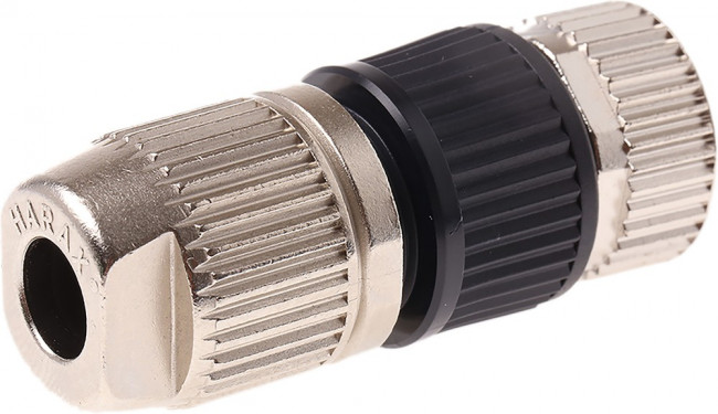 21032122305, Circular Metric Connectors 4P M12-L FEMALE