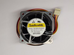 Вентилятор San Ace 60L Sanyo Denki 9LG0612P4S001 12V DC 0.67A 60X25 4pin
