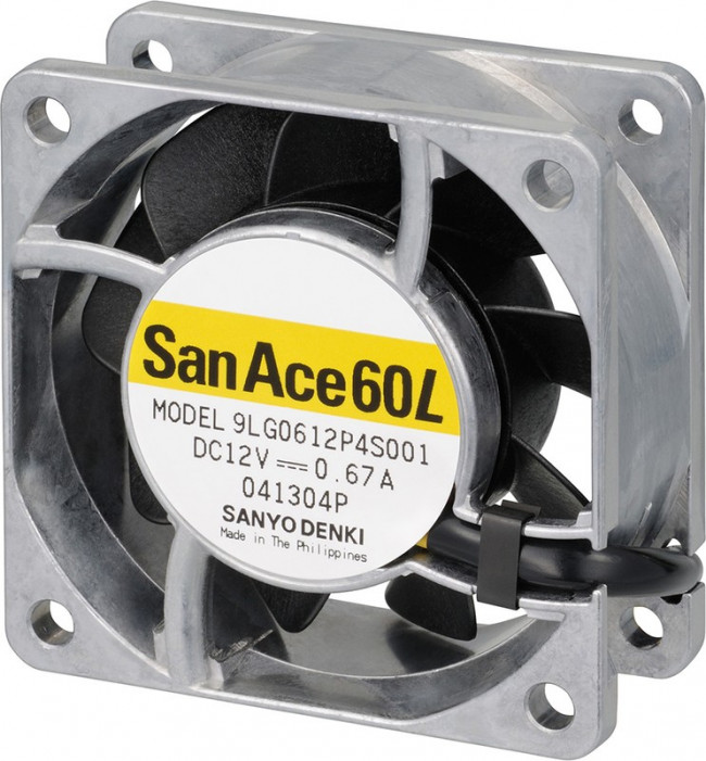 Вентилятор San Ace 60L Sanyo Denki 9LG0612P4S001 12V DC 0.67A 60X25 4pin