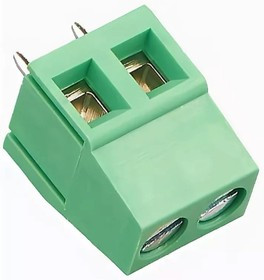 DG128-5.0-02P-14, Клеммник 2-контактный, 5мм, прямой