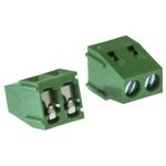 DG128-5.0-02P-14, Клеммник 2-контактный, 5мм, прямой