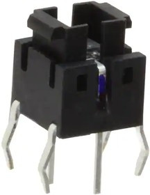 FSMIJ65AB04, Switch Tactile OFF (ON) SPST Rectangular Button PC Pins 0.05A 12VDC 200000Cycles 5.1N T