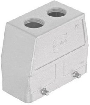 19628160466, Heavy Duty Power Connectors HAN EMC/B 16 HOOD TOP ENTRY 2XM25 19628160466, Heavy Duty Power Connectors HAN EMC/B 16 HOOD TOP ENTRY 2XM25