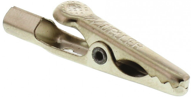 BU-30BL, Test Clips Miniature Alligator Clip Barrel - 5 Amp