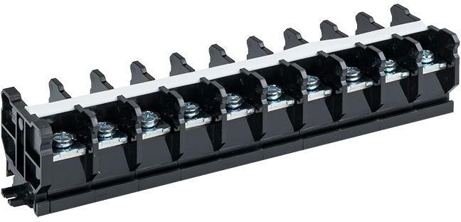 Терминал клеммныйдо 25 мм2 100A 10 клеммных пар PROxima (50 шт.) tk-0100