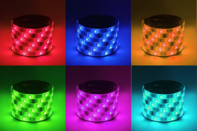 Светодиодная лента ЭРА LS5050 -7,2-30-12-RGB-IP65-1 year-5m RGB 5м Б0059918 Светодиодная лента ЭРА LS5050 -7,2-30-12-RGB-IP65-1 year-5m RGB 5м Б0059918