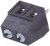 DG381-THR-3.81- 02P-13-00A(H), Зажимная рейка для печатных плат зажим 3,81мм угловой 90°