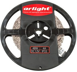 RT 2-5000 12V RED, 2x, св. диод. лента красная 3528, 120 LED, LUX 1м