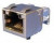RJSSE508101T, SFP CONNECTOR 1X1 8 PRESS FIT/12 EMI PINS