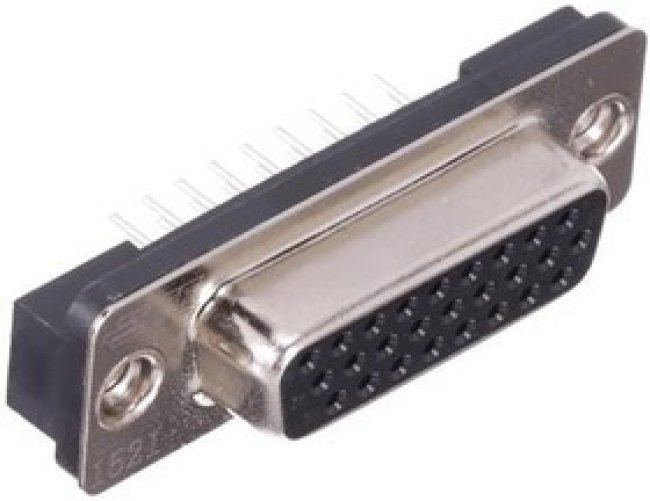 2317170-1, D-Sub Standard Connectors AMPL REC HD22, VERT, 26P, THREADED