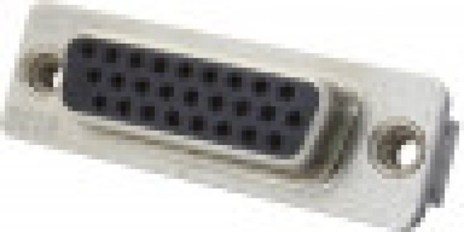 2317170-1, D-Sub Standard Connectors AMPL REC HD22, VERT, 26P, THREADED