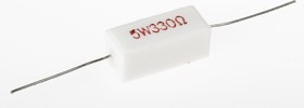 SQP 5 Вт 330 Ом, 5%, Резистор проволочный мощный (цементный)