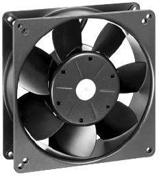 5112N, DC Fans DC Tubeaxial Fan, 135x135x38mm, 12VDC, 147.1CFM, 9.5W, 48dBA, 2900RPM, Ball