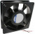 5112N, DC Fans DC Tubeaxial Fan, 135x135x38mm, 12VDC, 147.1CFM, 9.5W, 48dBA, 2900RPM, Ball