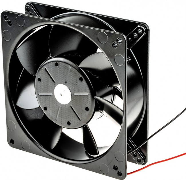 5112N, DC Fans DC Tubeaxial Fan, 135x135x38mm, 12VDC, 147.1CFM, 9.5W, 48dBA, 2900RPM, Ball