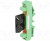 ASR-M02AA-1, Реле: полупроводниковое, Uупр: 80-280ВAC, 2А, 24-280ВAC, DIN, IP00