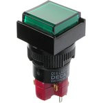 D16LMS1-1ab0G (без лампы), Кнопка без фиксации (5A 250VAC), без подсветки