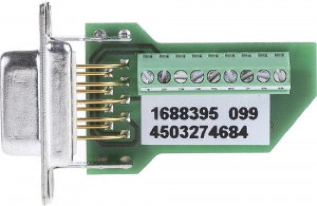 1688395, VS-09-BU-DSUB/9-MPT-0.5 9 Way Panel Mount D-sub Connector Socket