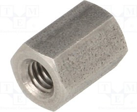 TFF-M4X10/DR146, Дистанцирующая стойка с резьбой, 10мм, Внутр.резьба: M4