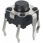 B3F-1120, Микропереключатель TACT, SPST-NO, Пол: 2, 0,05A/24ВDC, THT, нет