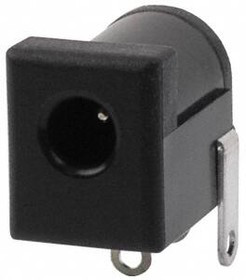PJ-035C, DC Power Connectors 1.0 x 3.8 mm, 2.0 A, Horizontal, Through Hole, Dc Power Jack Connector