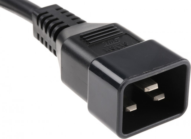 IL19-C20-H05-3150-200, IEC C19 Socket to IEC C20 Plug Power Cord