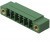 1847505, Pluggable Terminal Blocks 6 Pos 5.08mm pitch Through Hole Header