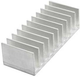 Радиатор охлаждения 124x 50x 35, 17, F51, Al, серый, KRA5724/50