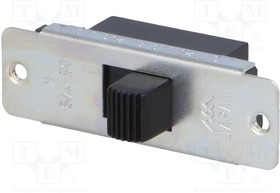 DS149K-K, Переключатель: движковый, Пол: 2, SPST, 6A/250ВAC, ON-OFF, -10-55°C