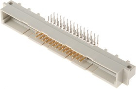 374162 / 374162-E, DIN 41612 42 + 6 Way 2.54mm Pitch, Type M Class C2, 3 Row, Right Angle DIN 41612 Connector, Plug 374162 / 374162-E, DIN 41612 42 + 6 Way 2.54mm Pitch, Type M Class C2, 3 Row, Right Angle DIN 41612 Connector, Plug