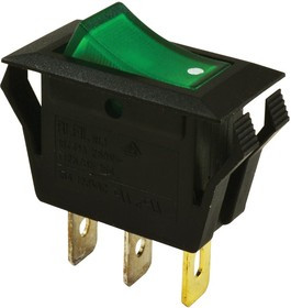 SPC21178, SWITCH, ROCKER ILLUMINATED, SPST, 15A, 250V, GREEN SPC21178, SWITCH, ROCKER ILLUMINATED, SPST, 15A, 250V, GREEN