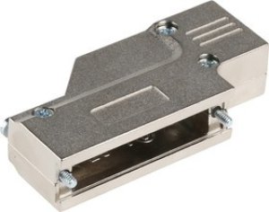MHDCMR25-K, MHDCMR Series Zinc Right Angle D Sub Backshell, 25 Way, Strain Relief MHDCMR25-K, MHDCMR Series Zinc Right Angle D Sub Backshell, 25 Way, Strain Relief