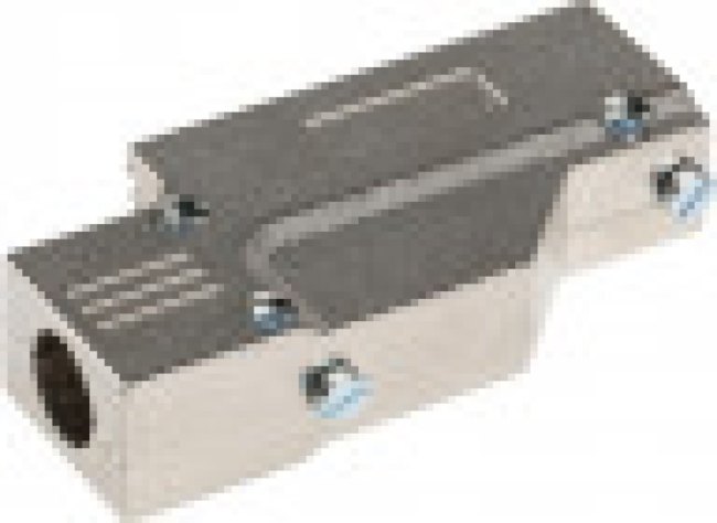 MHDCMR25-K, MHDCMR Series Zinc Right Angle D Sub Backshell, 25 Way, Strain Relief