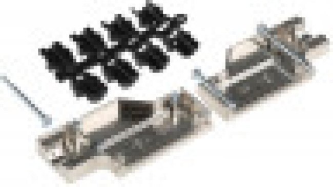 MHDCMR25-K, MHDCMR Series Zinc Right Angle D Sub Backshell, 25 Way, Strain Relief