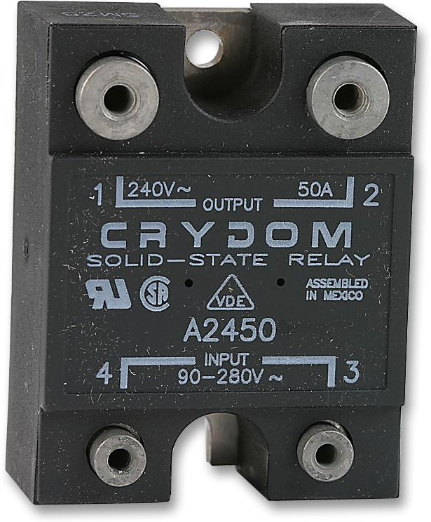 A2450, Реле 90-280VAC, 50А/240VAC