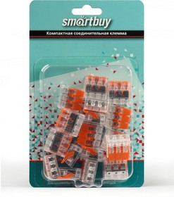 Компактная соединительная клемма 3-х проводная с рычажками, 20 шт. (SBE-ccwcc-3-rp) Компактная соединительная клемма 3-х проводная с рычажками, 20 шт. (SBE-ccwcc-3-rp)