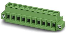 1912155, Pluggable Terminal Blocks 10 Pos 5mm pitch Plug 24-12 AWG Screw