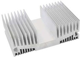 Радиатор охлаждения 170x110x 60, I19, Al, серый, ОТР2-100