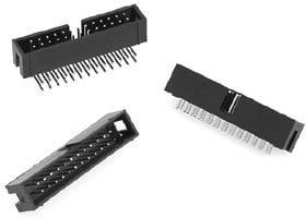 30320-5002HB, Conn Shrouded Header (4 Sides) HDR 20 POS 2.54mm Solder RA Side Entry Thru-Hole Box 30320-5002HB, Conn Shrouded Header (4 Sides) HDR 20 POS 2.54mm Solder RA Side Entry Thru-Hole Box