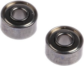 DDR-830ZZRA1P25LY121 Double Row Deep Groove Ball Bearing- Both Sides Shielded 3mm I.D, 8mm O.D