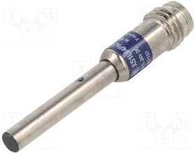 XS1L04PA310S, Sensor: inductive; OUT: PNP / NO; 0?1mm; 5?30VDC; O4; IP67; 100mA