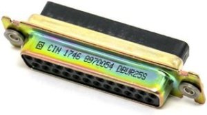 DBUR25S, D-Sub Standard Connectors DSUB 25F CRIMP R GF ZINC DBUR25S, D-Sub Standard Connectors DSUB 25F CRIMP R GF ZINC
