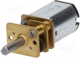 POLOLU-2364, Двигатель: DC, с редуктором, Medium Power, 6ВDC, 670мА, макс.32мНм