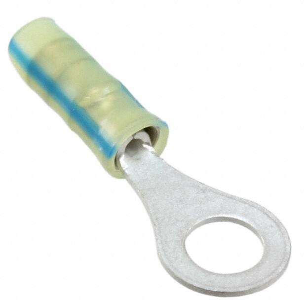 2-326875-4, Terminals NYL-RING 24 YEL/BLU #6 M3.5